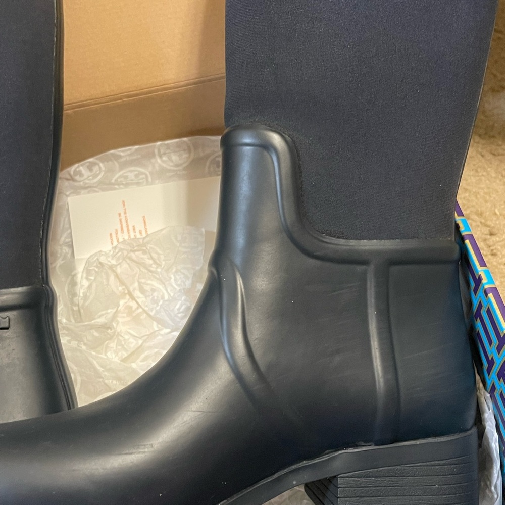 Tory Burch April Rain Boots - Picture 3 of 7